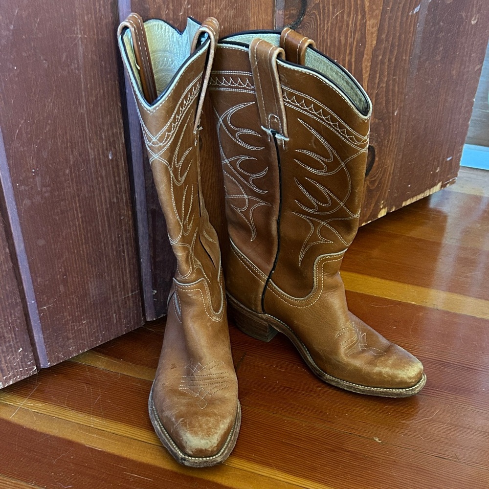 Vintage Frye Cowboy Boots